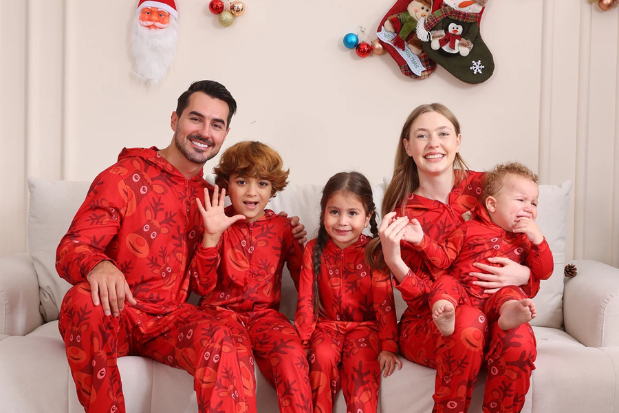 Matching Christmas Pajamas for Families