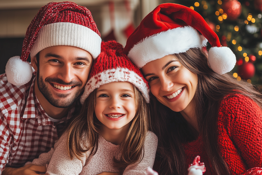 Matching Christmas Pajamas for Families