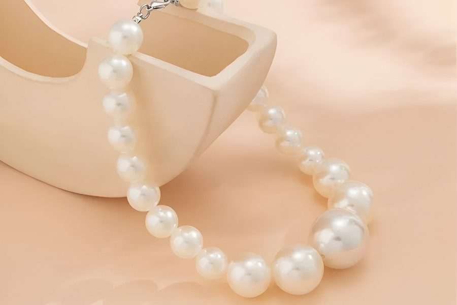 Pearl Charm Bracelet