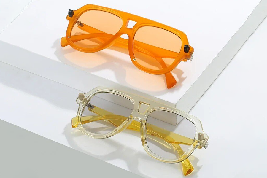 Retro Square Sunglasses UV400